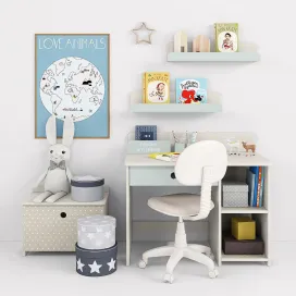 Writing Table Decor For A Nursery